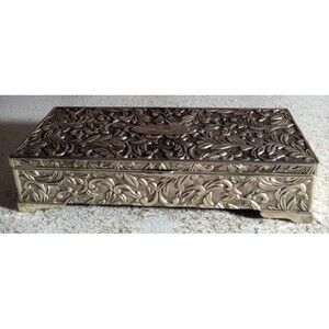Vintage Godinger Silver Jewelry Box